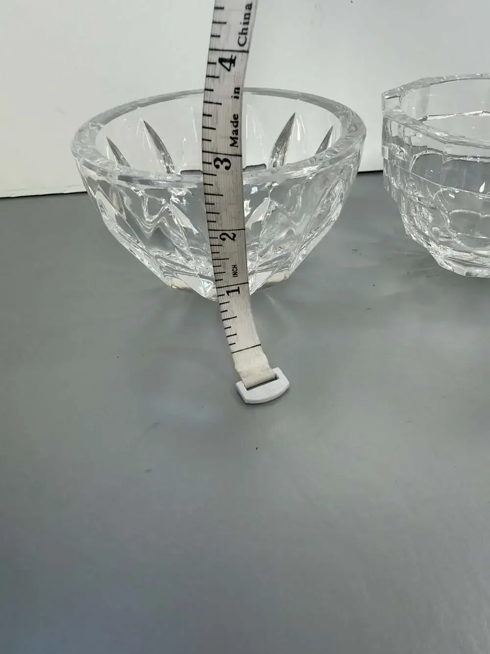 Kosta‎ Boda Sweden Set of 2 Small Lead Crystal Bowls Stella & Prince Patterns 4